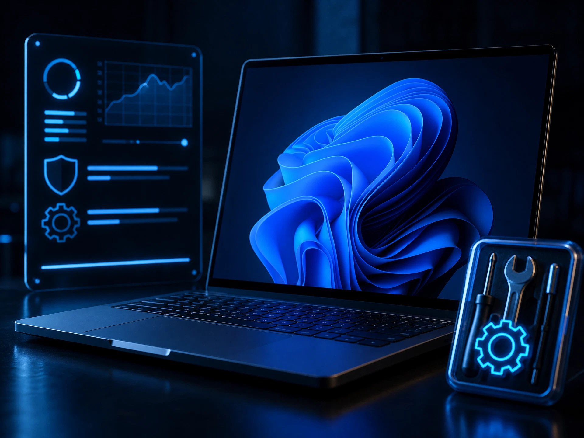 Minh họa bài viết Windows 11 đầy bộ nhớ: dọn cache mà không chạm file cá nhân